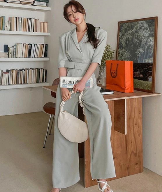 オールインワン オーバーオール 切り替え スリム 着痩せ シンプル大きいサイズ レディース 春夏 スカート パンツ ガウチョ ドレス サロペット ロンパース all-in-one 4,987円