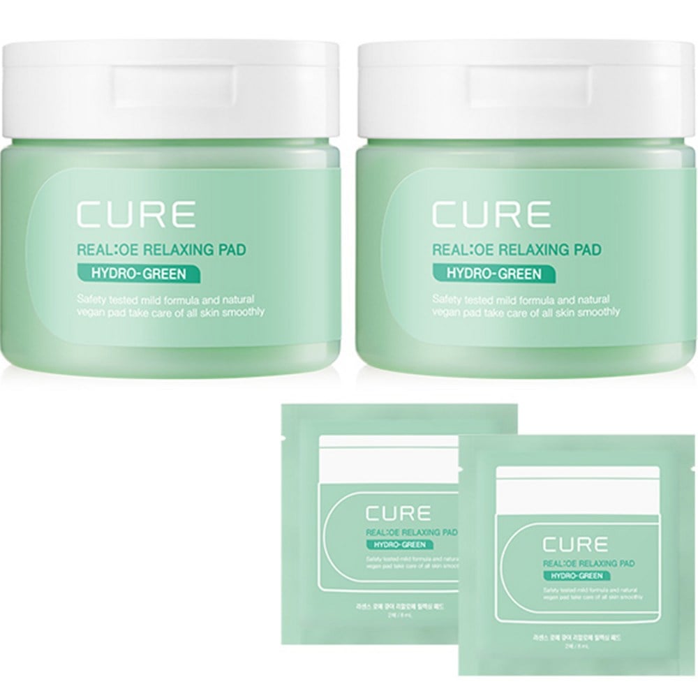 キムジョンムンアロエリアロエリラクシングパッド60p x 2個+トナーパッド2pセット1セット