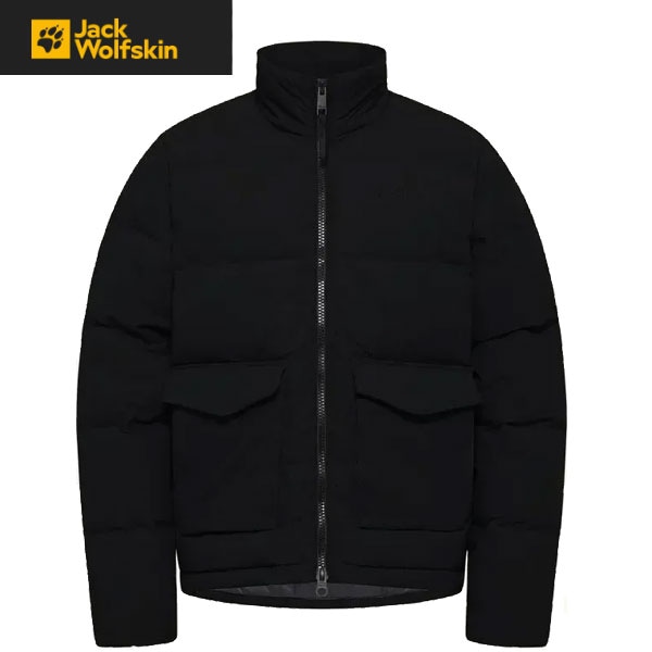 Jack Wolfskin ジャックウルフスキン Wolfskin Nordlicht Jacke schwarz ジャケット アウター メンズ A60040-6000 即納