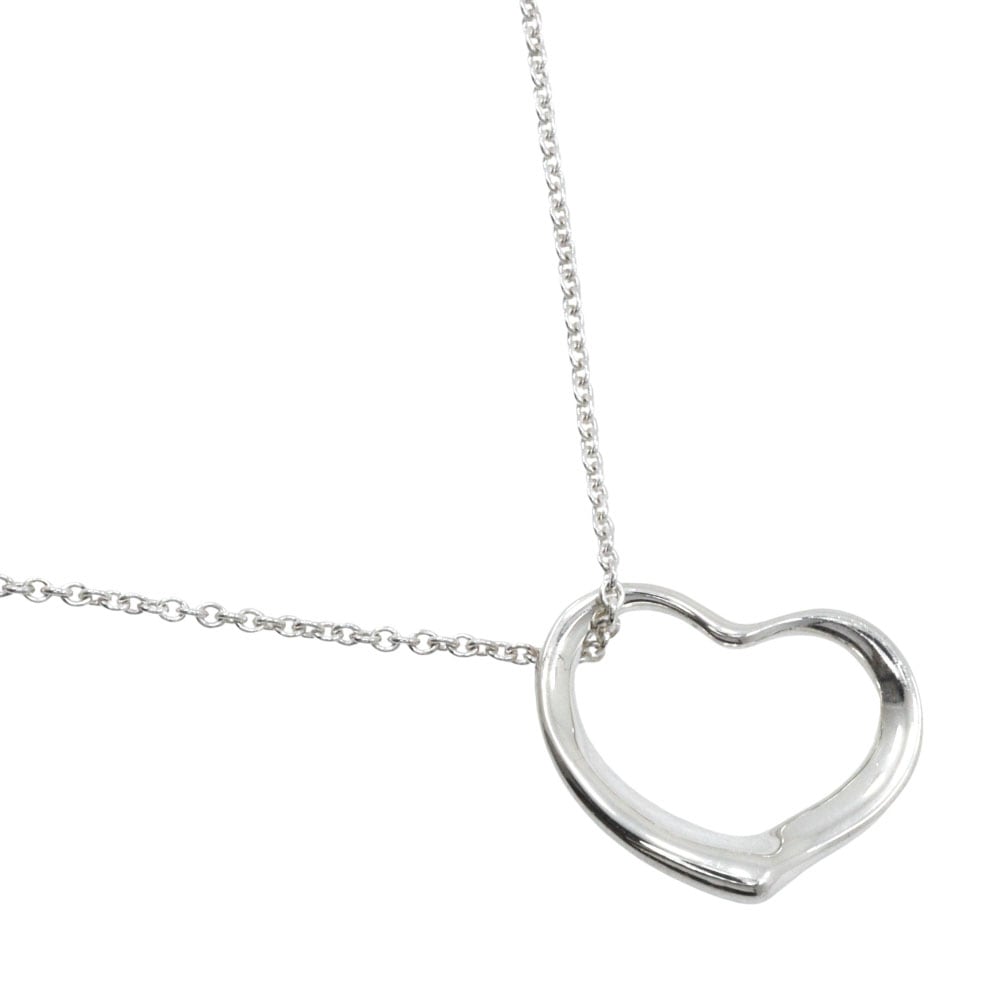 オープンハート エルサ・ペレッティ ネックレス シルバー925 約4.8g レディース 中古品 Aランク