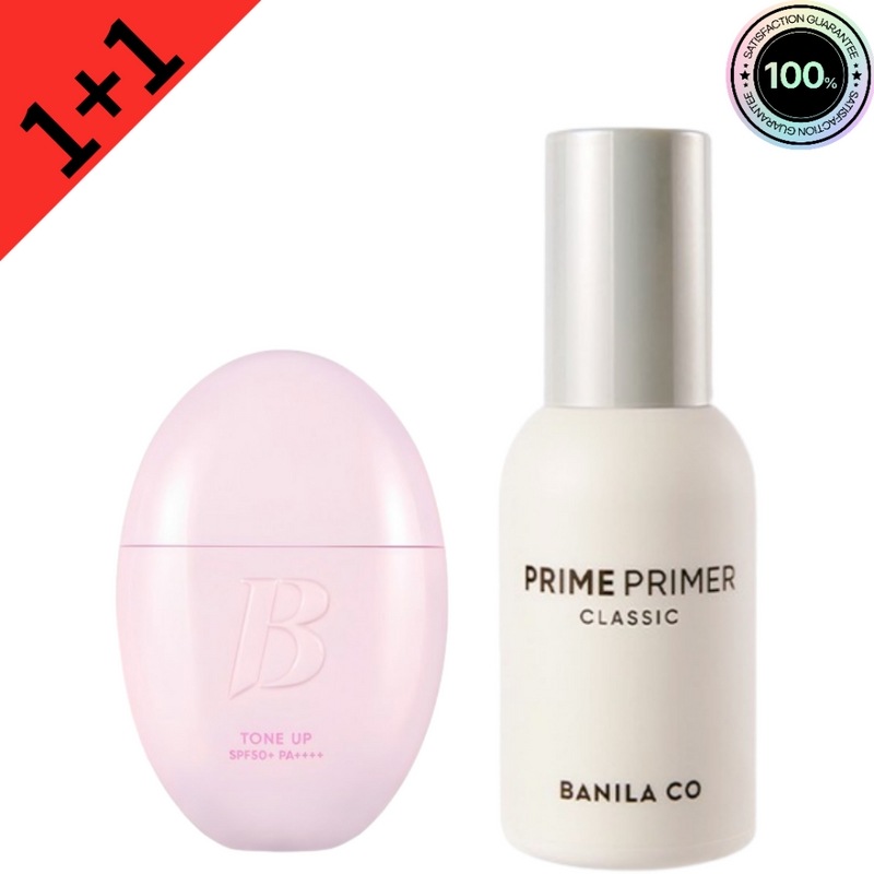 [デイリー人気ベースコンビ]オールデイ プレプトーンアップ ベース サンクリーム SPF50+ PA++++, 35ml1個+プライム プライマー クラシック 30ml 混合色 1個