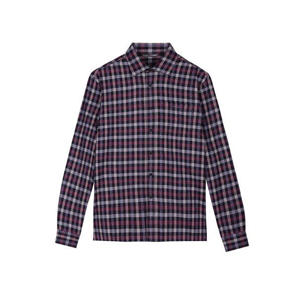 格子柄2色シャツCDAA6WS3432