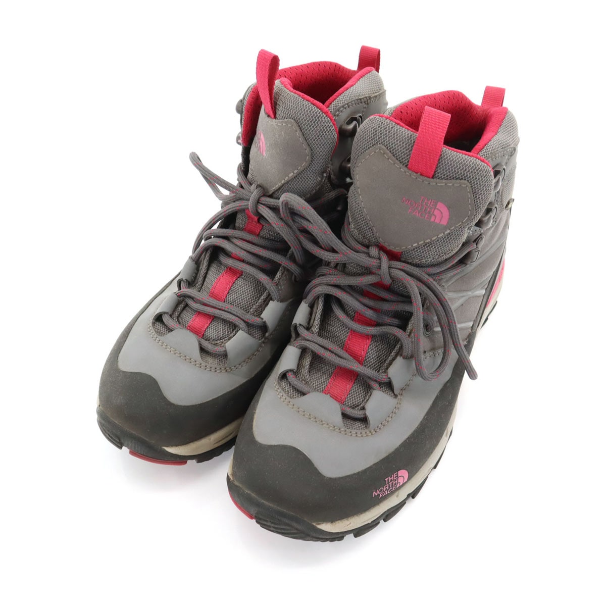 トレッキング ブーツ 24.5 グレー NF0ARSA レディース 古着