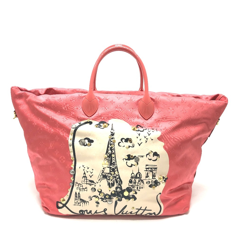 トートバッグ M94090 カバ ヌーベルヴァーグ クルーズライン モノグラム カバン 2WAY ナイロン ピンク