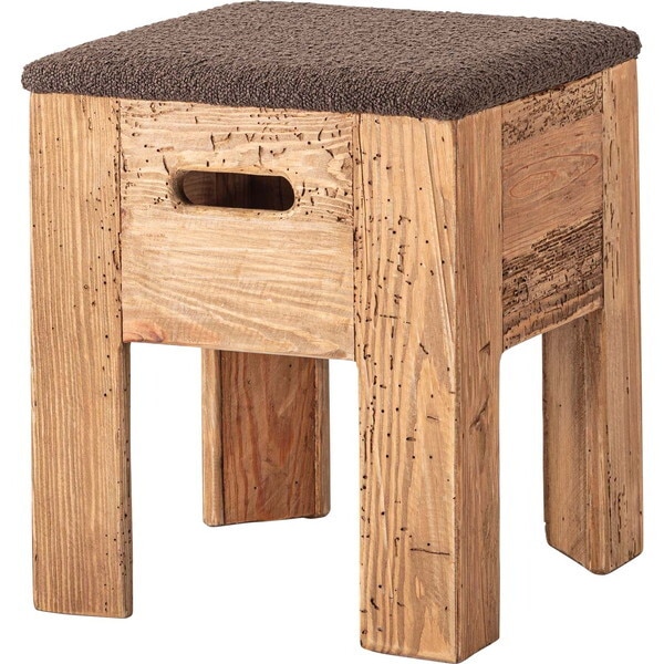 HIT-203BR ブラウン スツール メーカー直送