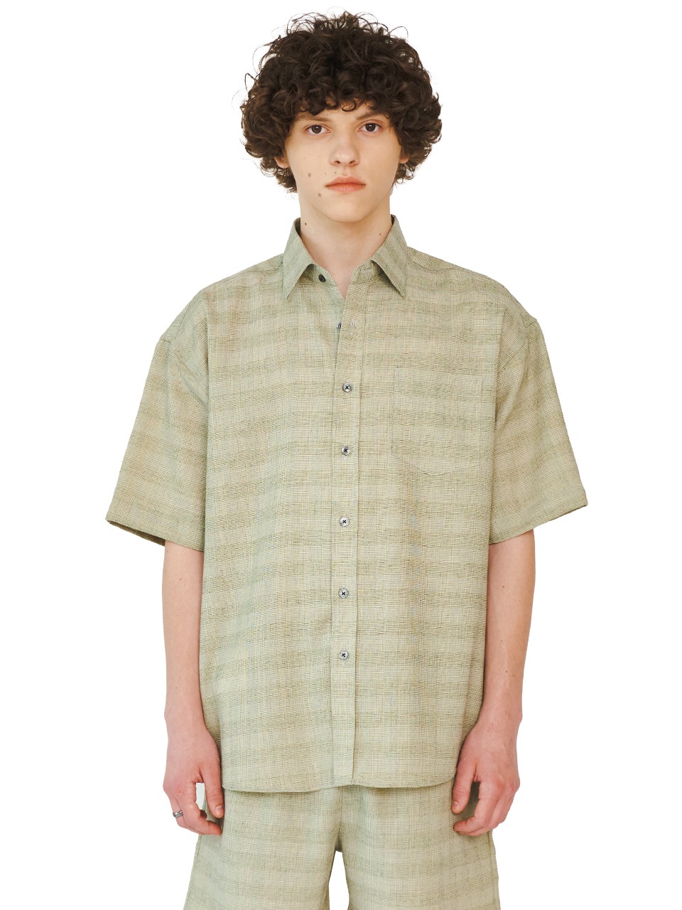 最新コレックション 22 Summer SUMMER SHIRTS_(YELLOW) WOOL シャツ