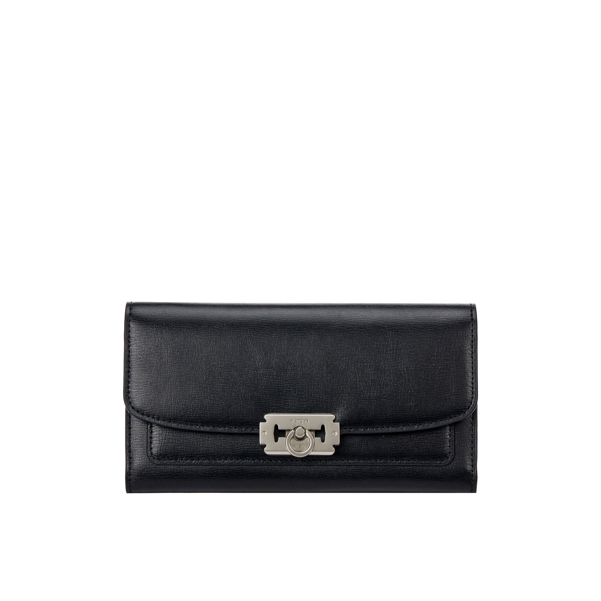 【VUNQUE】 OCCAM RING LONG WALLET : BLACK