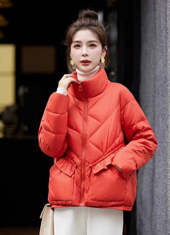 斜線フリルダウンパディング