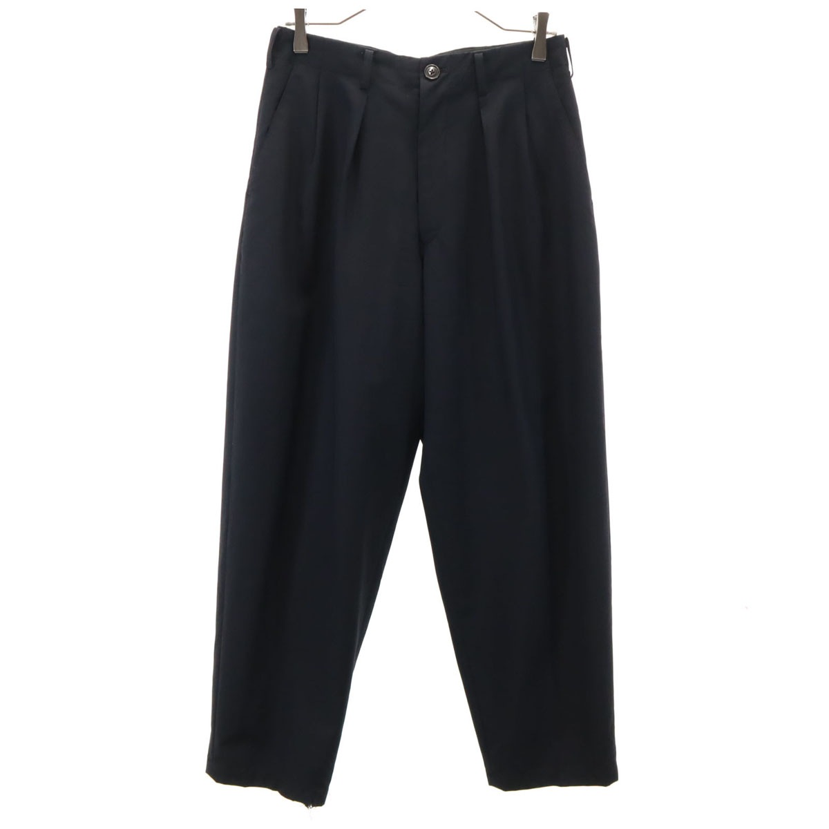 Y’s for men ワイズフォーメン 90s 日本製 オールド テーパードパンツ M ブラック タック メンズ 古着