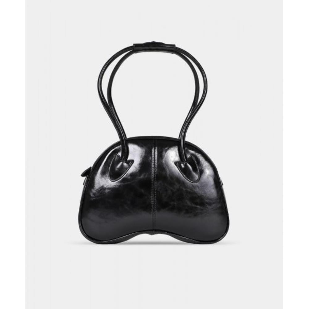 BADBLOOD Big Bean Shoulder Bag Black w-bag22-014