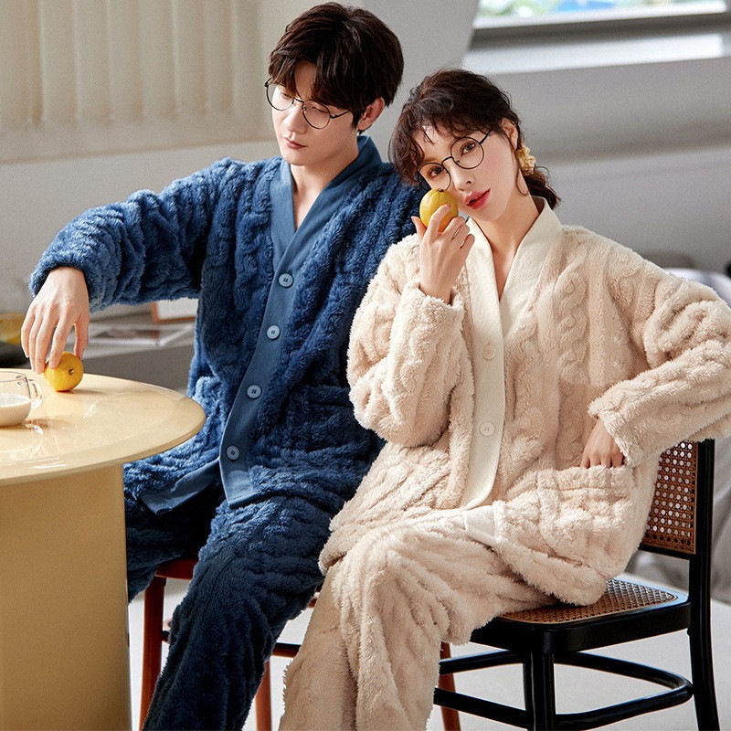 パジャマ 上下セット 暖かい ふわもこ モコモコ ナイトウェア ルームウェア 冬用 メンズ レディース 厚手 防寒 部屋着 寝間着