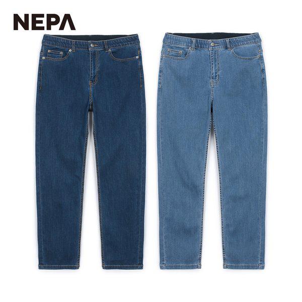 女性ニュークールマックスデニムパンツ_7K21640