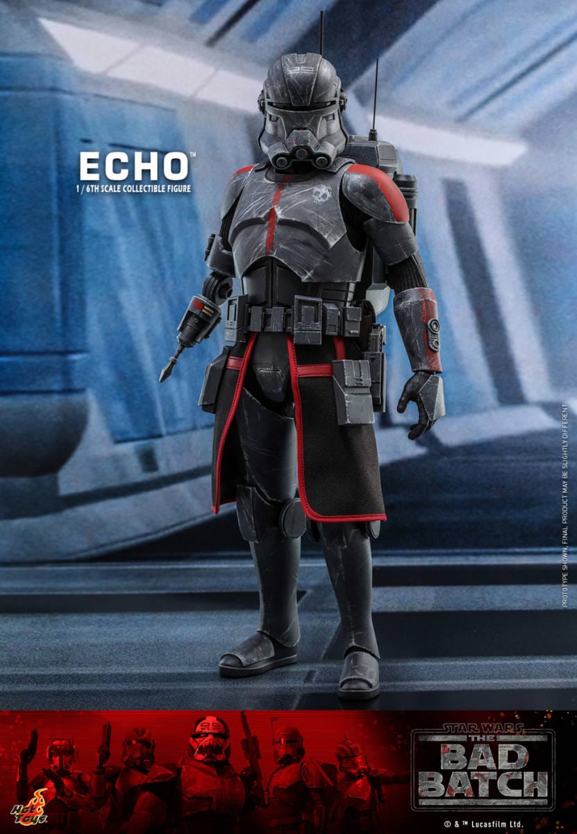新品未開封 HOTTOYS ホットトイズTMS042 『スターウォーズ：バッドバッチ』 エコー 1/6 フィギュア Star Wars The Bad Batch - Echo
