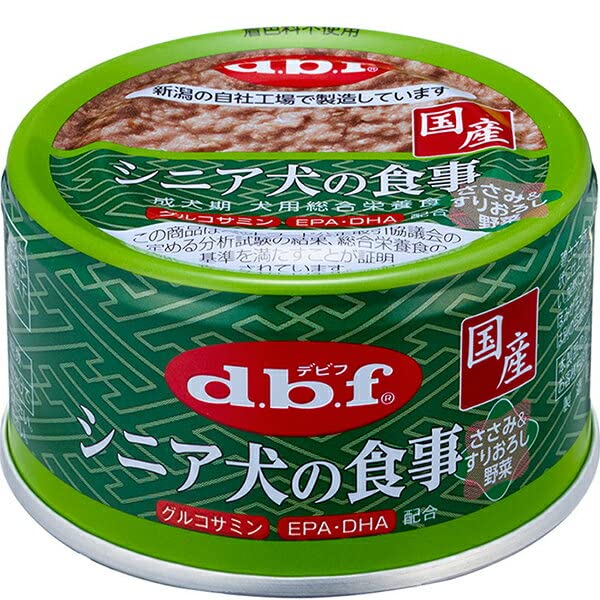 全国送料無料 デビフ シニア犬の食事 ささみ＆すりおろし野菜 85g×24缶