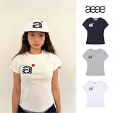 Qoo10] aeae 25SS CHECK STAR TEE