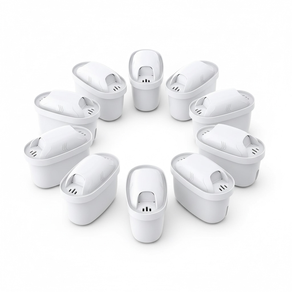 浄水ポット用カートリッジ ブリタカートリッジ ブリタ マクストラ 互換用フィルターカートリッジ プレゼント 10個入