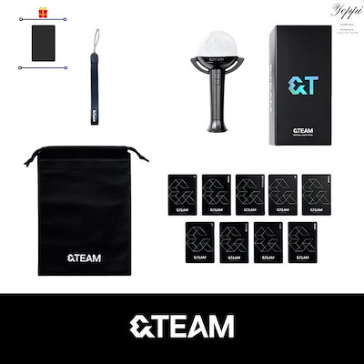 即購入可】&TEAM ペンライOFFICIALLIGHTSTICKとサコッシュ