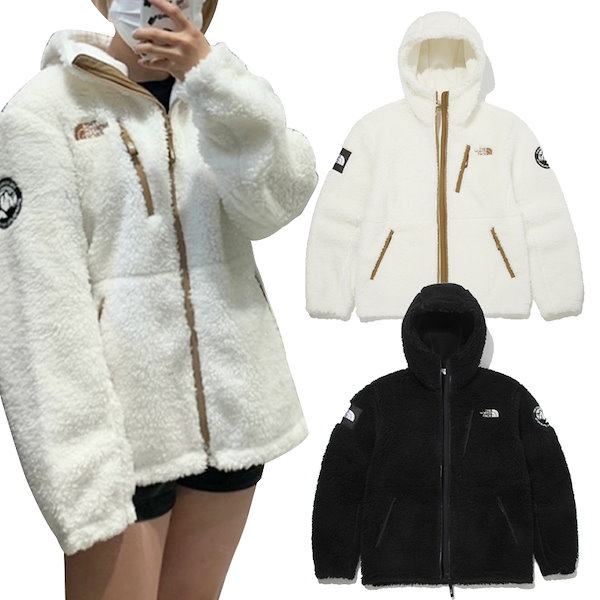 RIMO HOOD FLEECE JACKET NJ4FM51 / NJ4FM50 / NJ4FM56 / NJ4FN57 HOODIE フリース  ジャケット 長袖 ファッション コーディ 男女共用