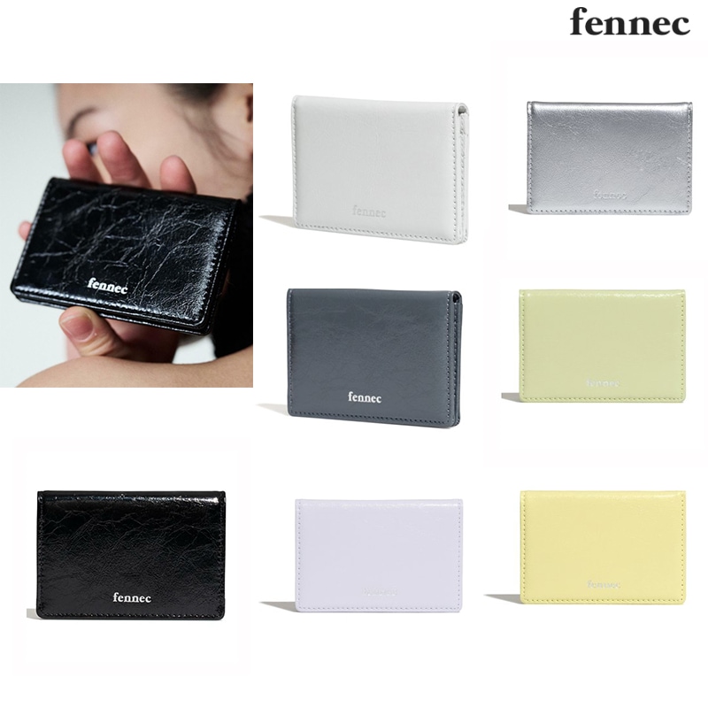 [韓国人気］CRINKLE SOFT CARD CASE