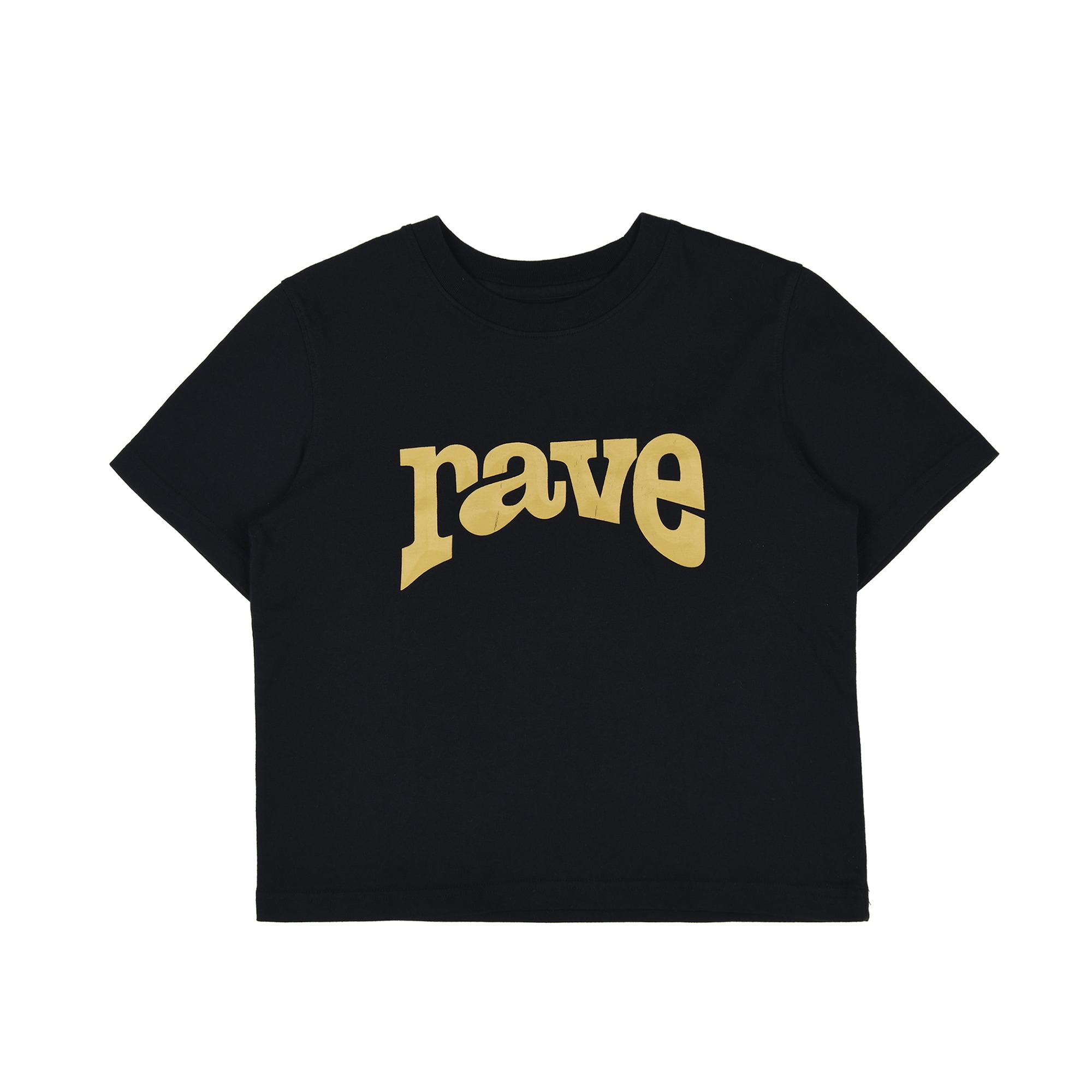 【aeae】 RAVE CROP T-SHIRTS : BLACK 6,843円