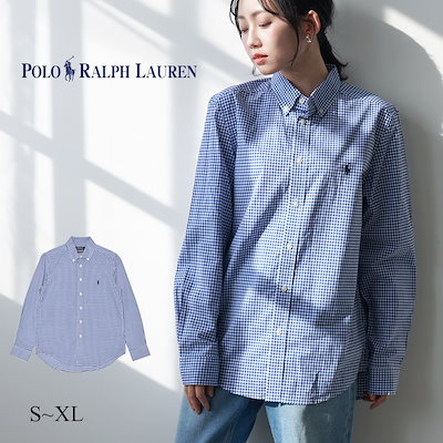 POLO RALPH LAUREN ギンガム コットン ポプリン シャツ ポロ ラルフローレン POLO RALPH LAUREN ギンガム コットン