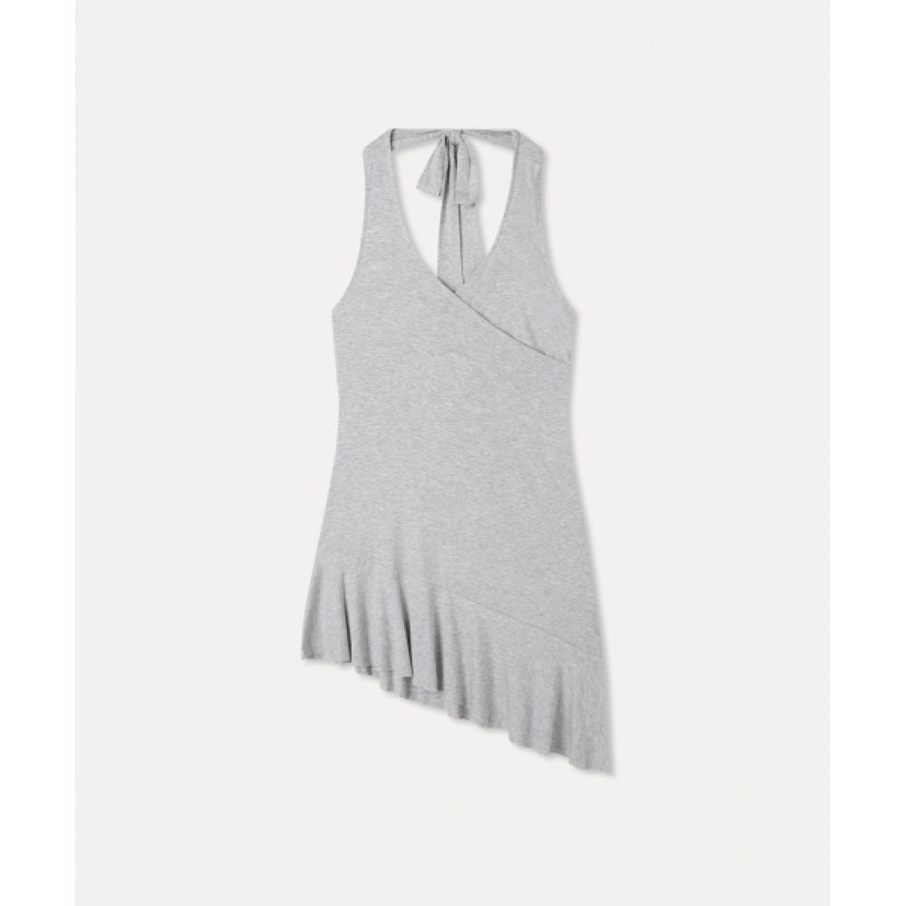 MIXXO ホルターネックジャージードレス_ミウォンMG706C