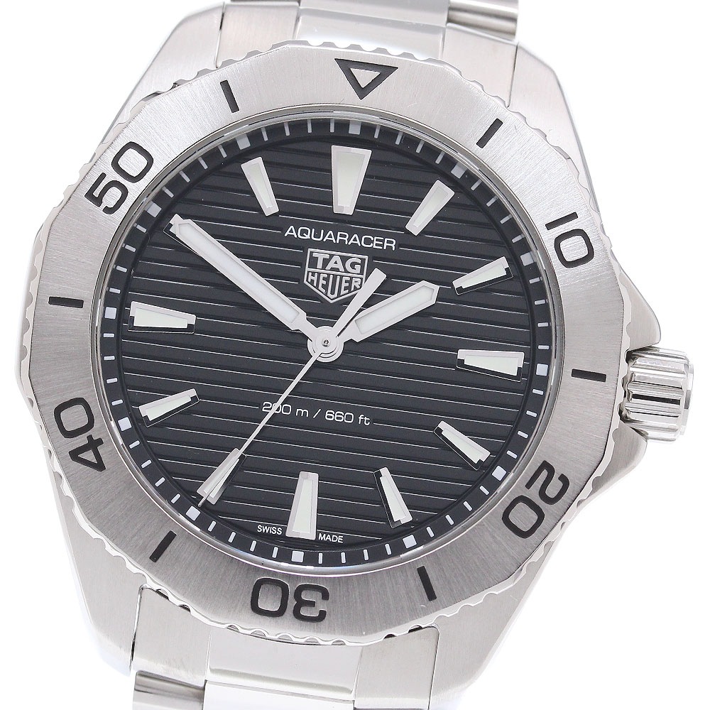 タグホイヤー TAG HEUER WBP1110 アクアレーサー プロフェッショナル 200 クォーツ メンズ 美品 _861357【ev15】【中古】