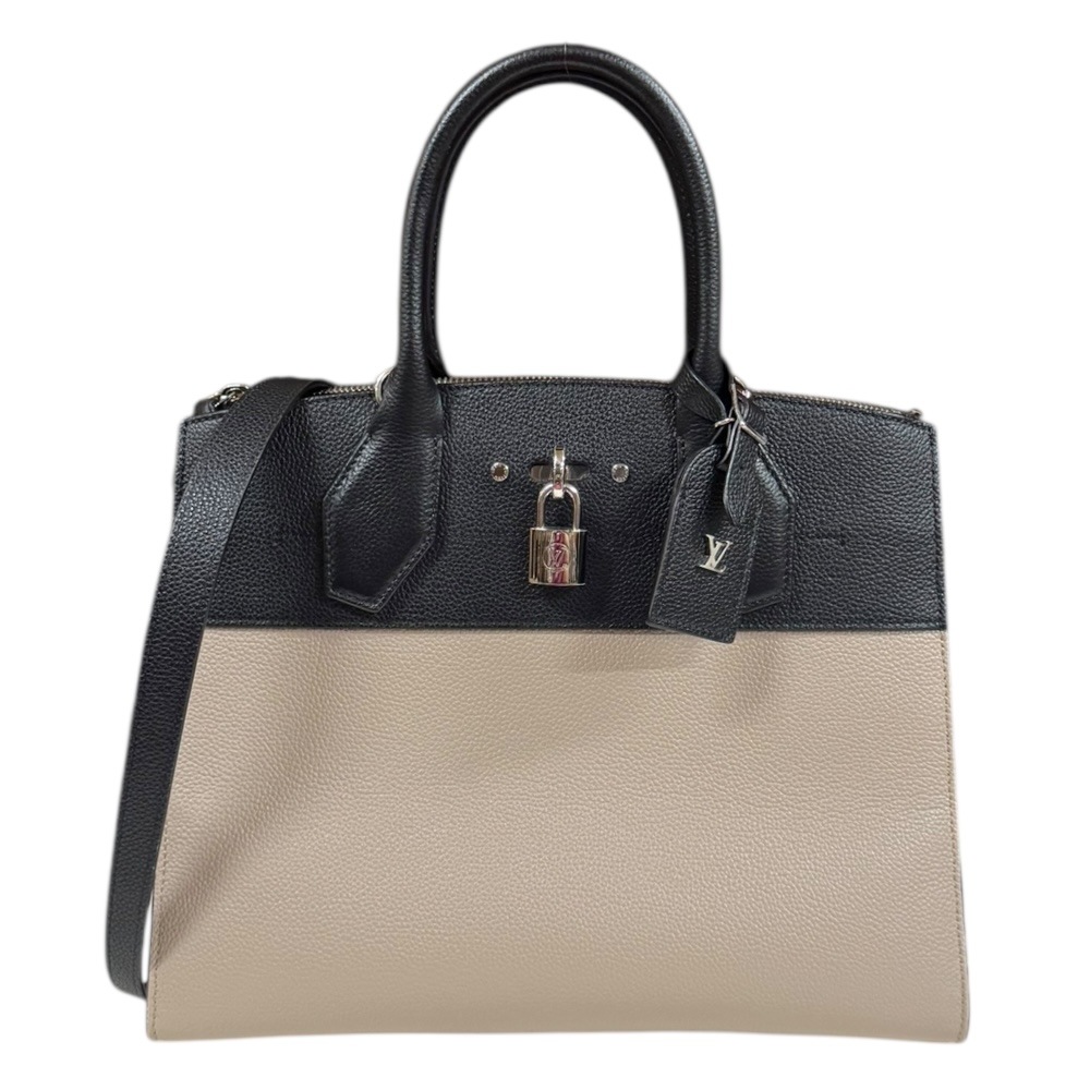 ルイヴィトン シティスティーマーMM ショルダーバッグ M54314 ブラック LOUIS VUITTON 中古 美品