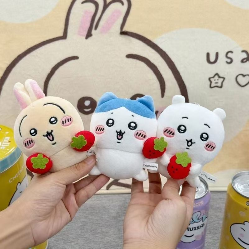 Qoo10] ちいかわ中国台湾限定 ストロベリーデザイ : バッグ・雑貨