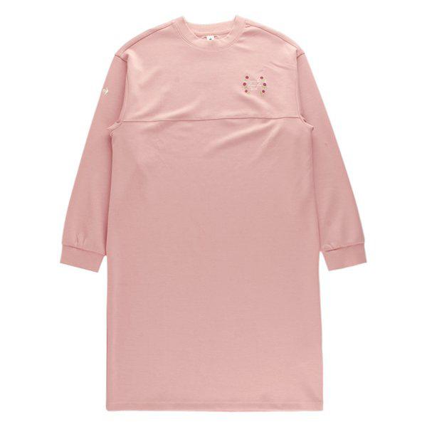 ウーマンズダブルテンションルーズフィットワンピース QP322OOP71-PNK0