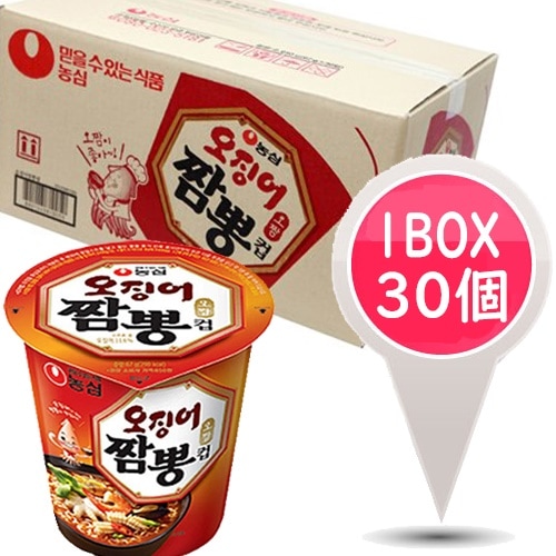 農心イカチャンポンカップラーメン67g1BOX*30個韓国食品/輸入食品/韓国食材/韓国料理/韓国お土産/韓国ラーメン/非常食/防災用/防災グッズ/乾麺/インスタントラーメン/辛いラーメ