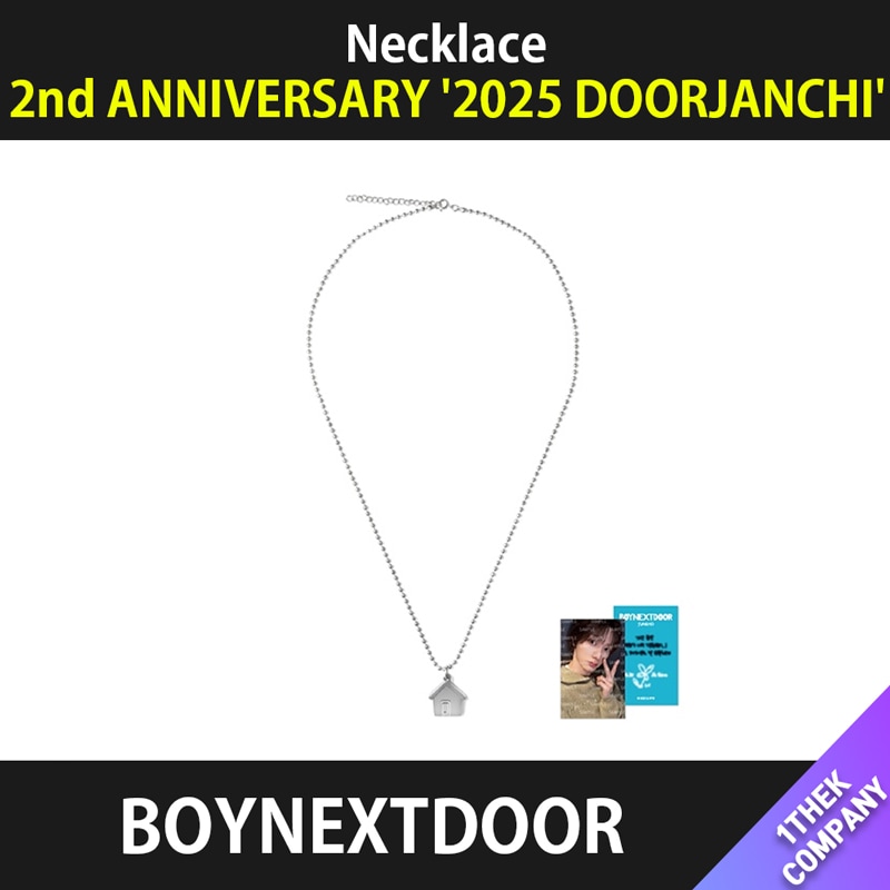[メンバー選択]（Necklace）BOYNEXTDOOR 2nd ANNIVERSARY [2025 DOORJANCHI] Official Merch.KPOP グッズ