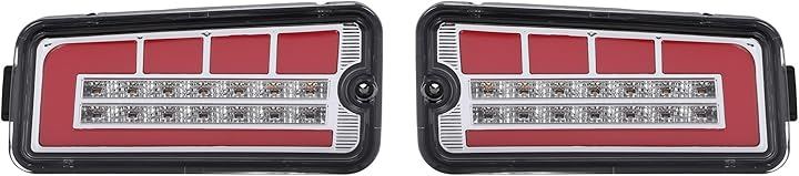 ハイゼット トラック S500P S500U S510P S510U 前期 S200系 S210系 後期 ハイフラ防止 抵抗付属 左右セット LED テールランプ(クリアレンズxレッド)