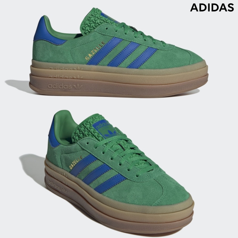 [ADIDAS] アディダス スニーカー ガゼル ボールド W グリーン / GAZELLE BOLD W GREEN