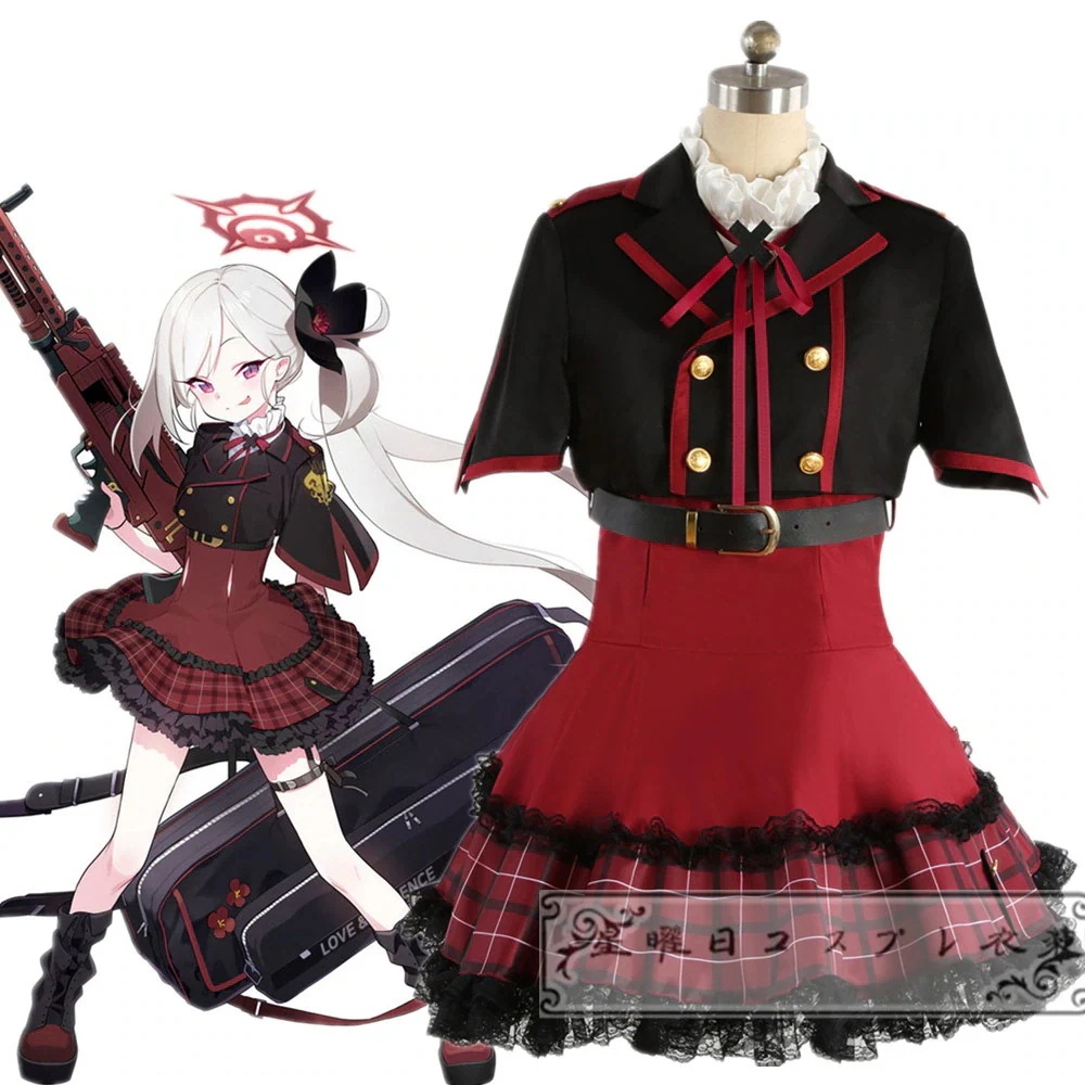 ブルーアーカイブ 浅黄ムツキ コスプレ衣装 コスチューム ハロウィン 変装 仮装期間限定30％