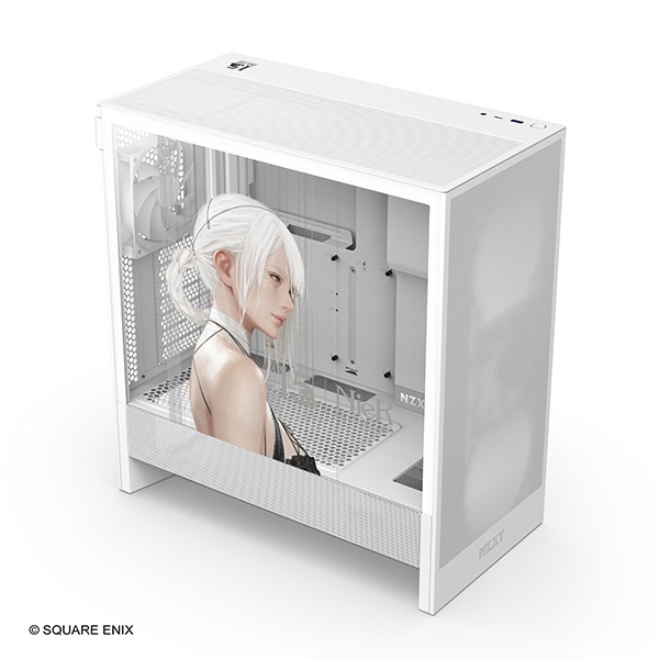 CC-H52FW-SB ホワイト H5 Flow NieR SQUARE ENIX 15th Anniversary Edition ミドルタワー PCケース メーカー直送