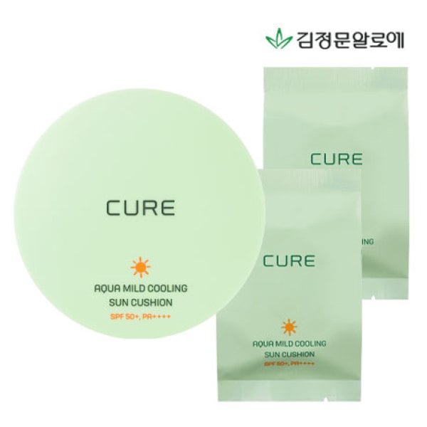 キュアアクア マイルドクーリングサンクッション 25g 本品1個+詰め替え2個