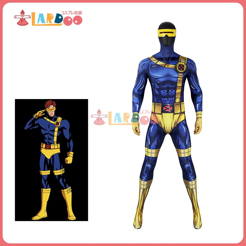 X-MEN 97 エックスメンきゅうじゅうなな スコット サマーズ サイクロプス Scott Summers ボデイー コスチューム コスプレ衣装225
