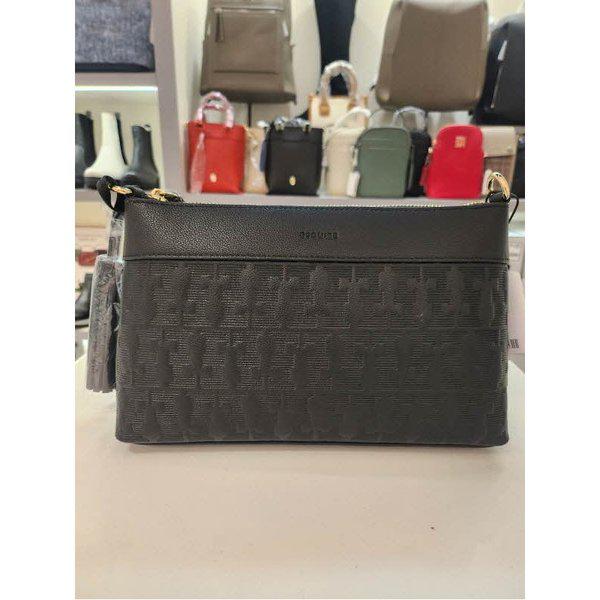 [] 女性用タッセル装飾ショルダーバッグ(ECDSHB652BK) [P003688584]