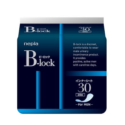 他サイト： ネピア B-lock インナーシート30 20枚(目安吸収量:30ml)の商品画像