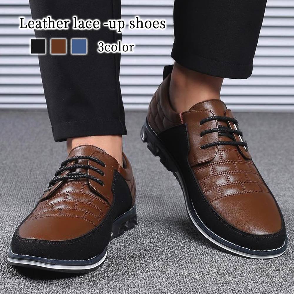 スニーカー メンズ レザーレースアップシューズ ホワイト 靴 ハイカット 身長UP 白 おしゃれ シークレットシューズ 夏 防水 秋 軽量 黒 ランニング 赤 ローカット ブーツ 厚底 革 ウォーキン