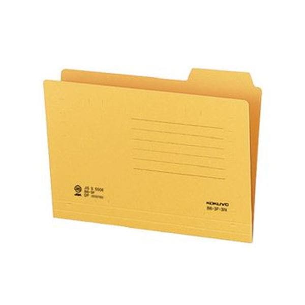 （まとめ）コクヨ 1/3カットフォルダー B6第3見出し B6-3F-3N 1セット（20冊）(×20セット)