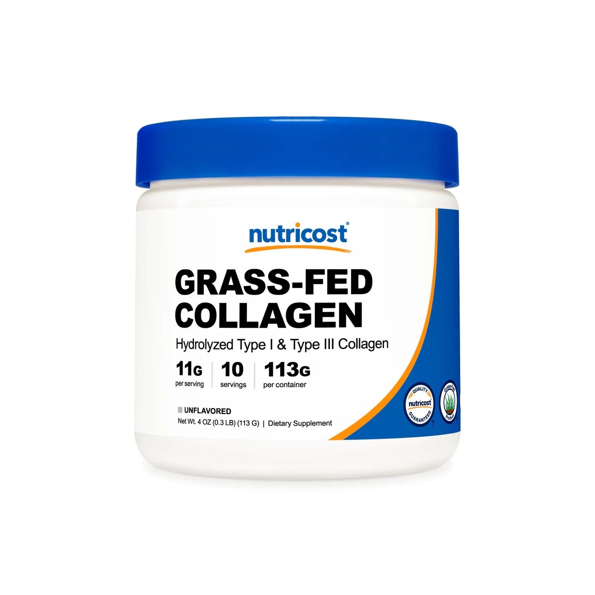 [USA] Nutricost ニュートリコスト Grass-Fed Collagen Hydrolysate コラーゲン パウダー. ソルテッドキャラメル (1 LB) 5,145円