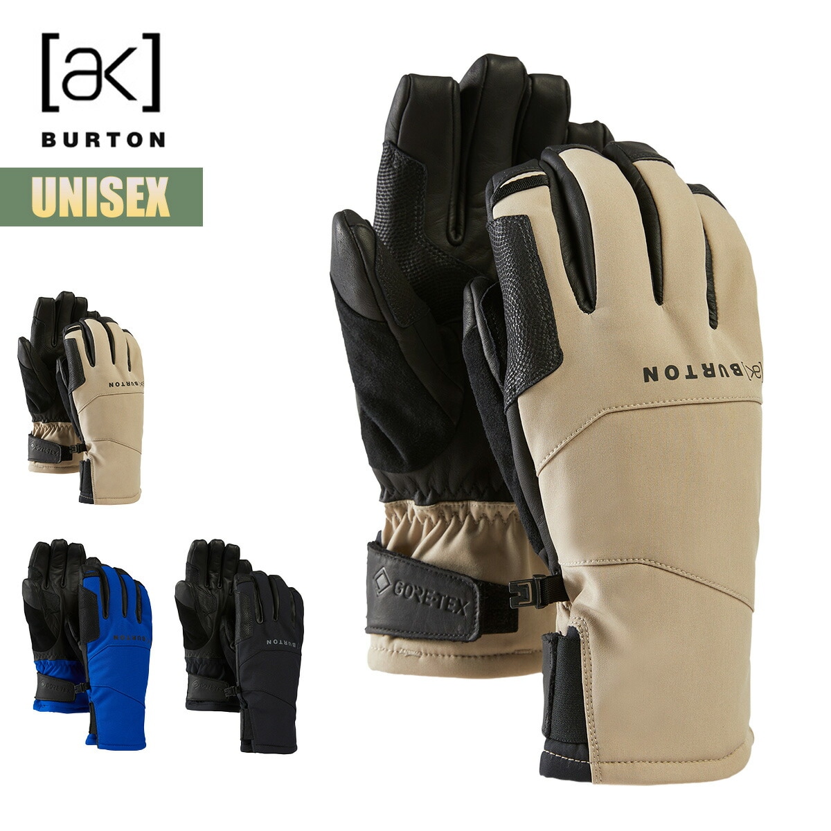 グローブ 25-26 Burton [ak] クラッチ ゴアテックス W26JP-233271 スノーボードグローブ スノーグローブ メンズ レディース スノーボード スノボ バックカントリー