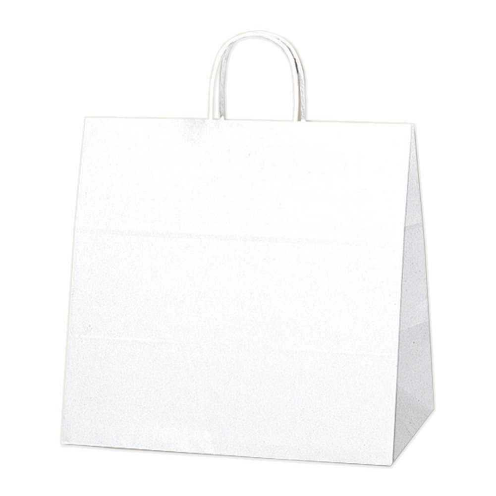 ヘイコー 手提 紙袋 25CB 34-1 シロ 34x22x32cm 50枚 7,131円