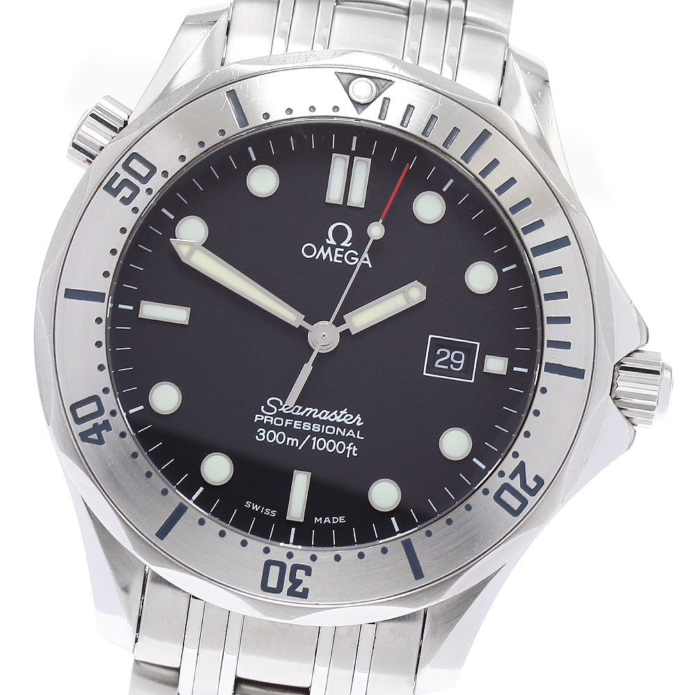 オメガ OMEGA 2261.50 シーマスター300 デイト クォーツ メンズ _865352【中古】