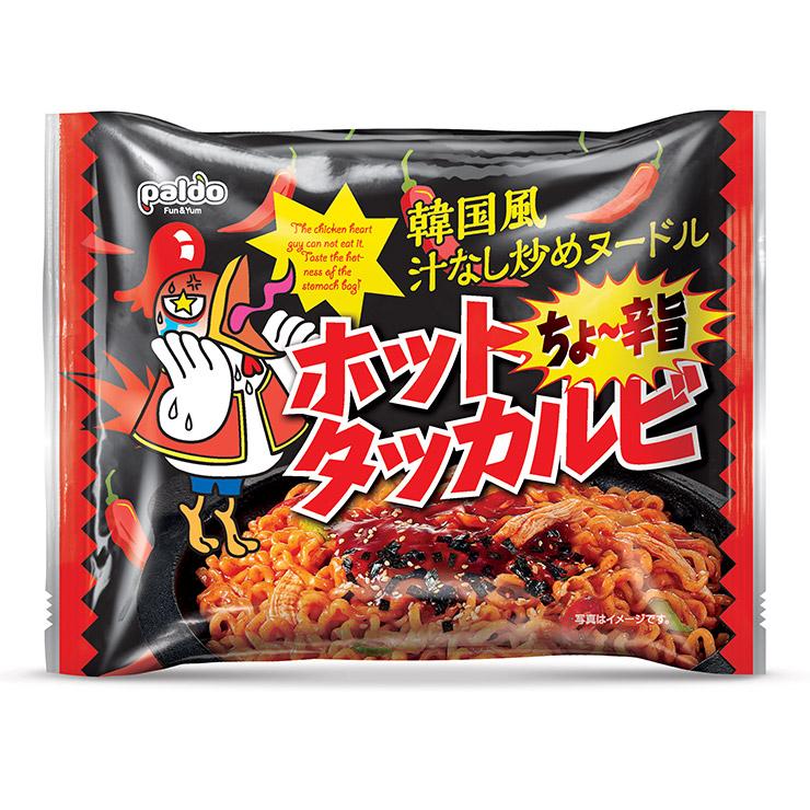 【送料無料】Paldo ホットタッカルビ ちょー辛旨 韓国風汁なし炒めヌードル 140g×20袋 / 汁なし炒め ダッカルビ 袋麺 韓国ラーメン