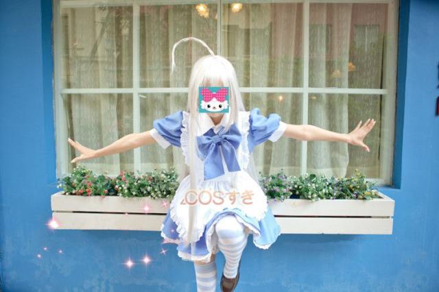 【全店任意2枚購入で100円OFF】這いよれ奈亜子 ニャル子さん ニャル子 メイド服 　コスプレ衣装 高品質 新品 Cosplay アニメ