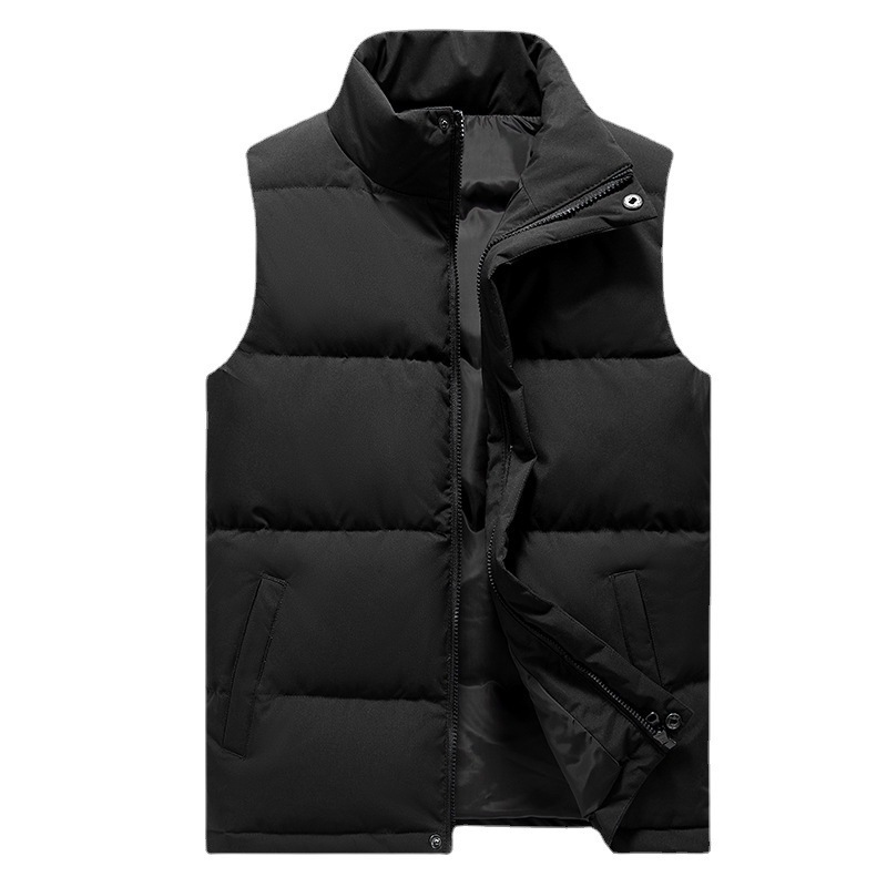 品大人気中綿ベストダウンベストベストメンズ暖かいアウター作業着アウトドアカジュアルトップスポケット付き実用性登山