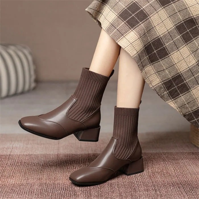 レディースソックスブーツソックスシューズショートブーツポインテッドトゥショート丈無地30%までに制限